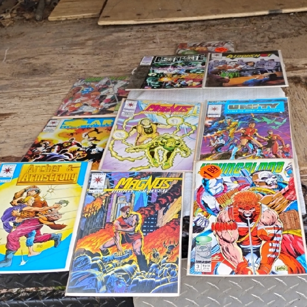 Comic Book Collection with Vibrant Covers(10)